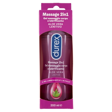 Gel Massaggio 2in1 Aloe Vera Lenitivo, 200 ml